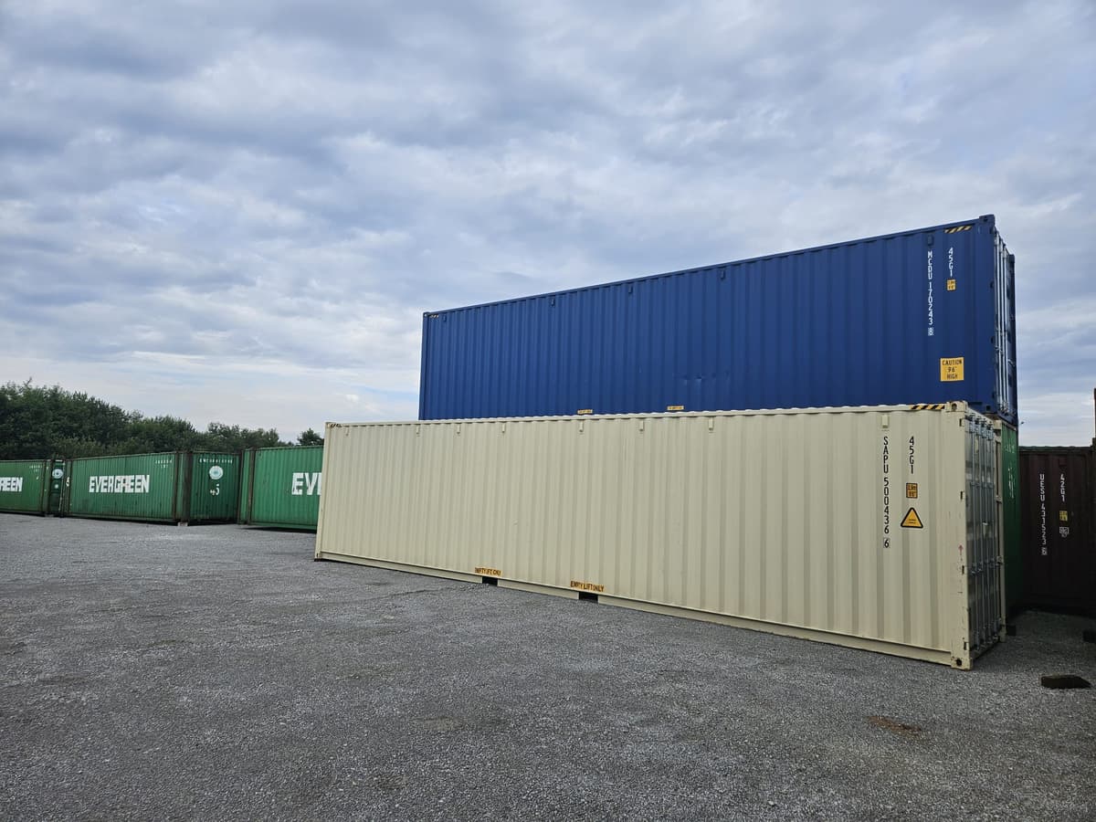 40HC - 12m - First trip