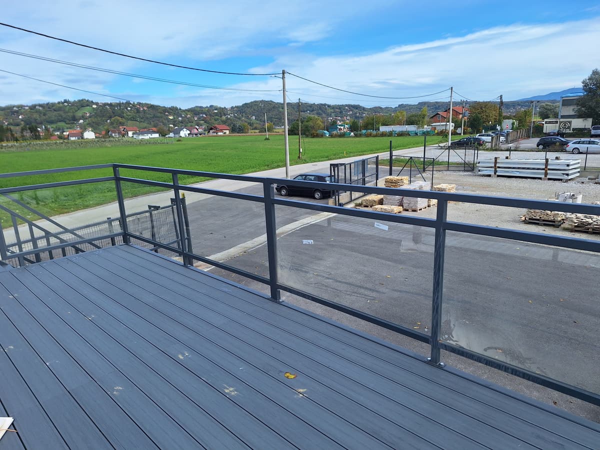 Terasa za kontejnere 600x240 cm