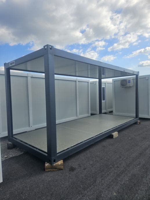 Kontejnerska konstrukcija sa podom i krovom 1