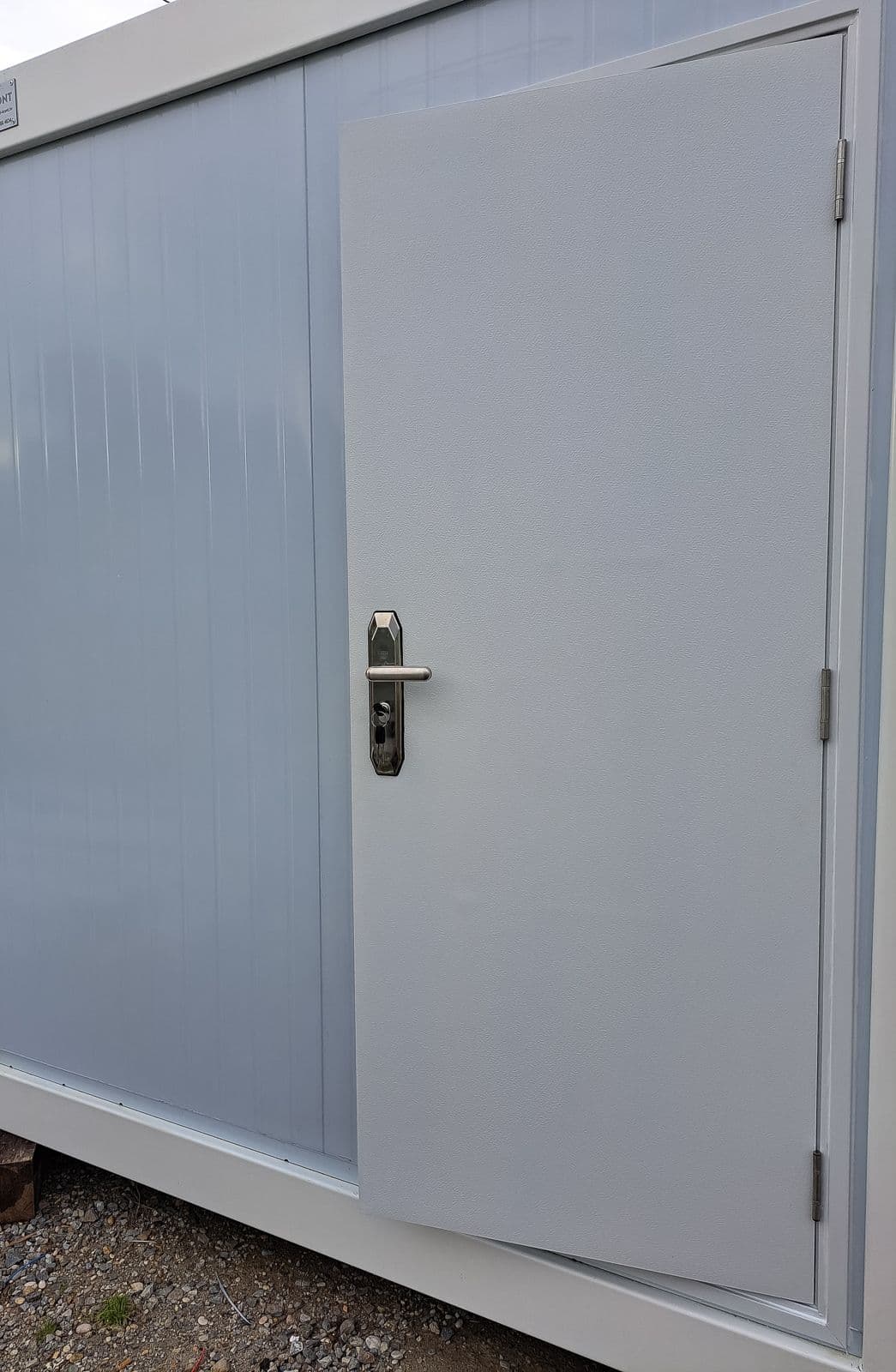 Metal doors